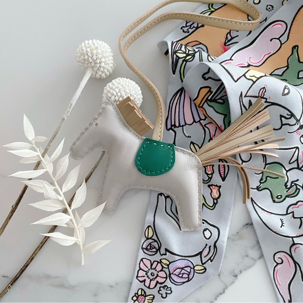 Handmade horse bag charm